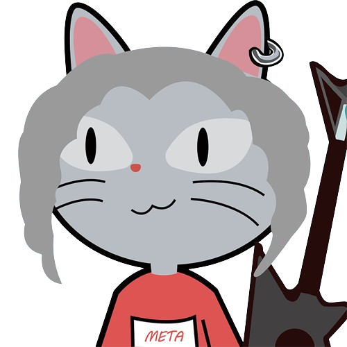 Rockitten sheep-cat mascot
